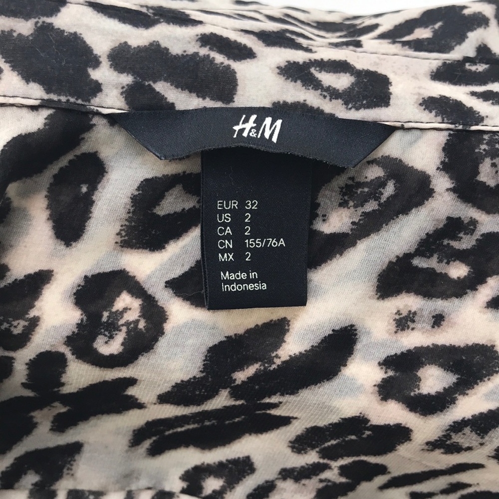 Leopard blouse - Picture 4 of 4